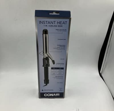 Conair Instant Heat Curling Iron 1.0" Barrel - Classic Curls - Thumbnail 2