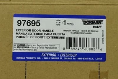 Tailgate Handle Dorman 97695 fits 15-20 Ford F-150 - Thumbnail 3