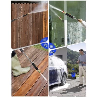 High Pressure Washer 4300PSI 2.8GPM with 4 Quick Connect Nozzles - Thumbnail 7