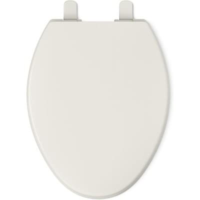 KOHLER K-4774-47 Brevia Elongated Toilet Seat Almond Quick-Release - Thumbnail 10