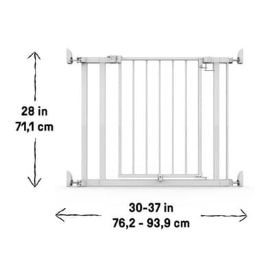 INGENUITY 28 in. Pet & Baby Gate w/ Quad Cam Lock, Pressure or Hardware Mounted - Thumbnail 7