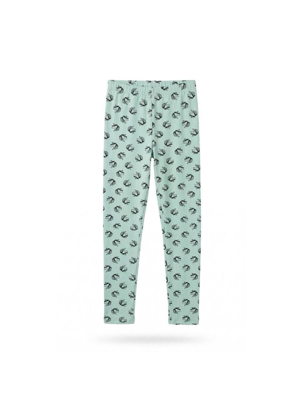 GUESS Girls Leggings Unicorn Print Logo Stretch - Thumbnail 2