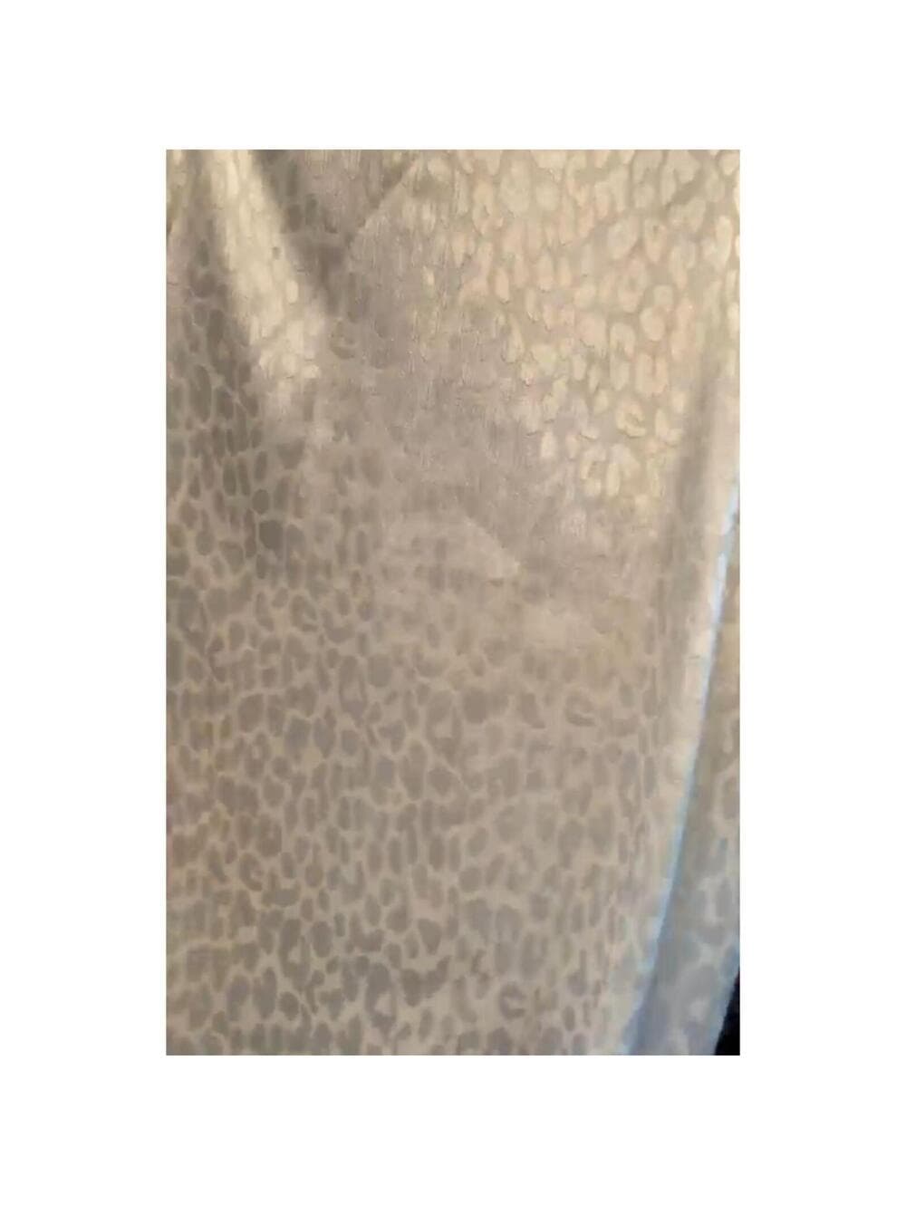 Michael Kors Cheetah Print Cold Shoulder Cut-out Sleeve - Thumbnail 3