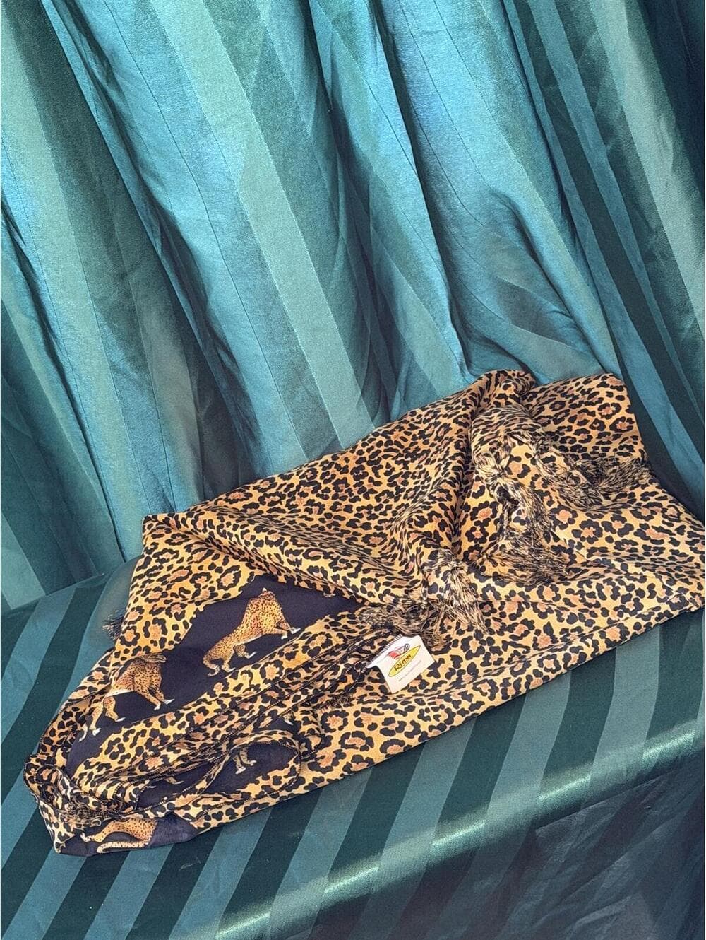 Rima Leopard and Cheetah Print Swim Cover-Up - Beach Wrap - Thumbnail 4