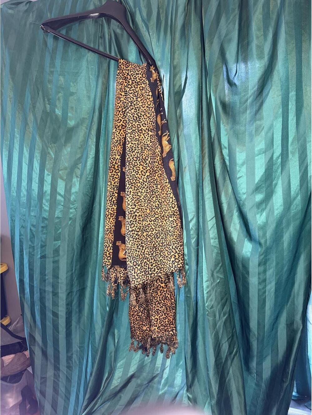 Rima Leopard and Cheetah Print Swim Cover-Up - Beach Wrap - Thumbnail 7