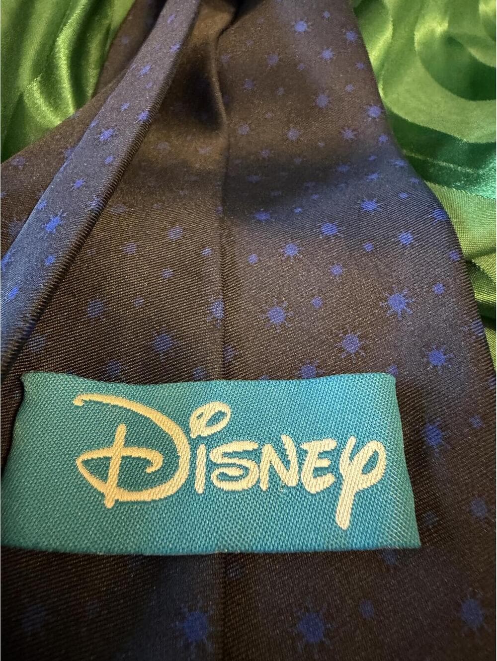 Disney Mickey Mouse Merry Christmas Tie - Navy Blue - Thumbnail 5