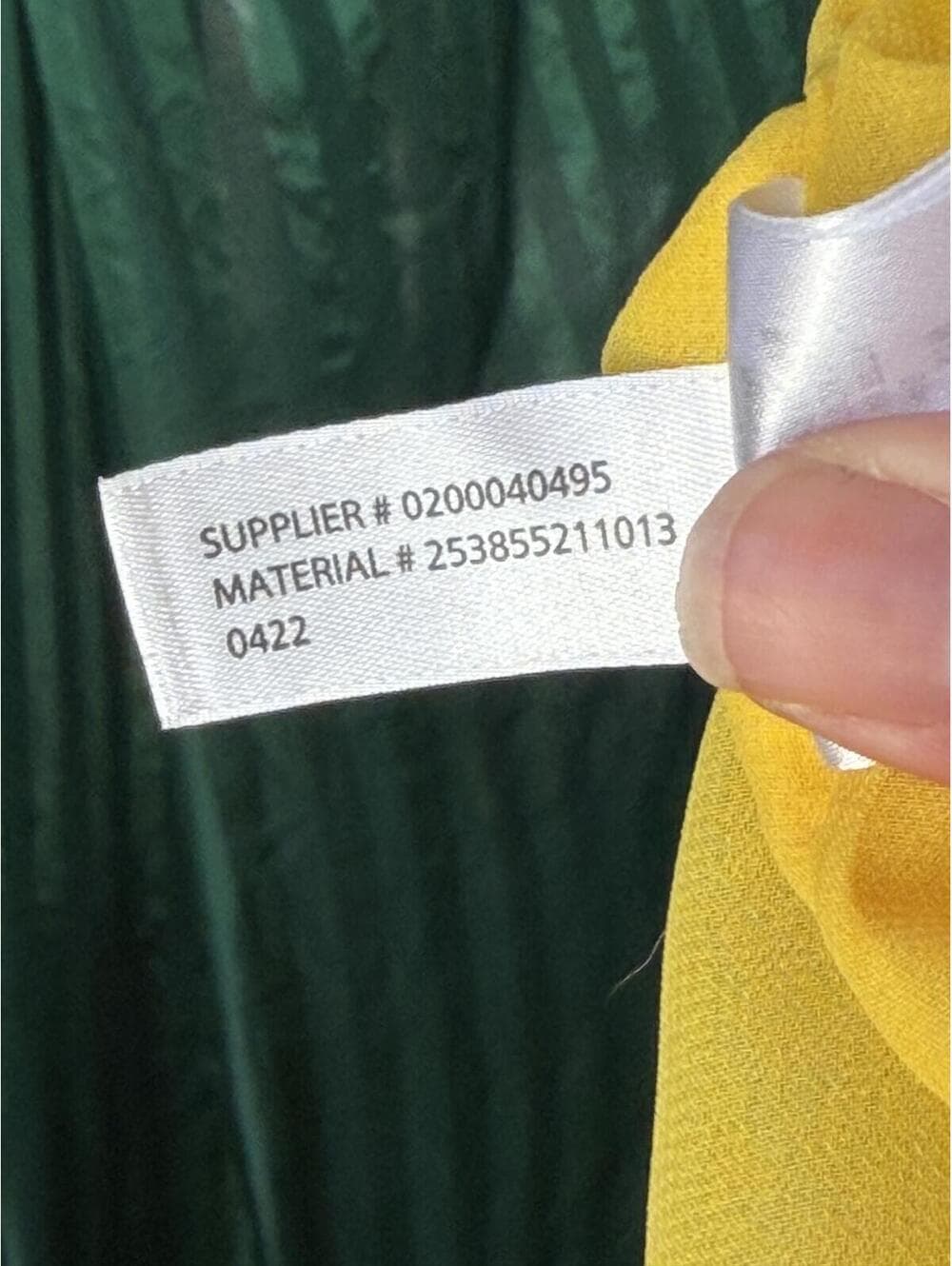 Lauren Ralph Lauren Yellow V-Neck Flutter Sleeve Dress - Thumbnail 9