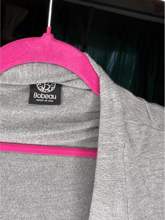 Bobeau Lightweight Open Cardigan Sweater