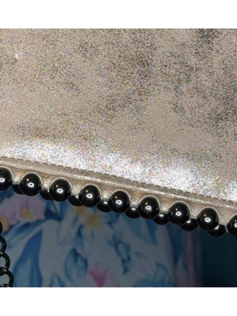Gianni Bini Quilted Metallic Chain Shoulder Bag - Thumbnail 7
