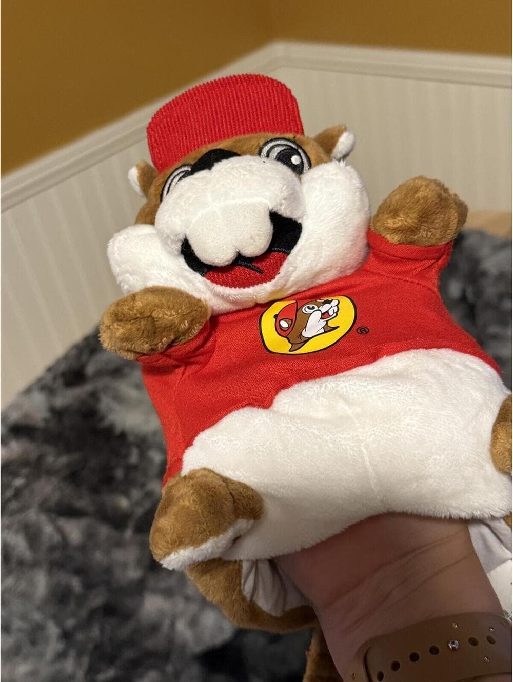 Buc-ee's Beaver Plush Hand Puppet Stuffed Animal - Thumbnail 3