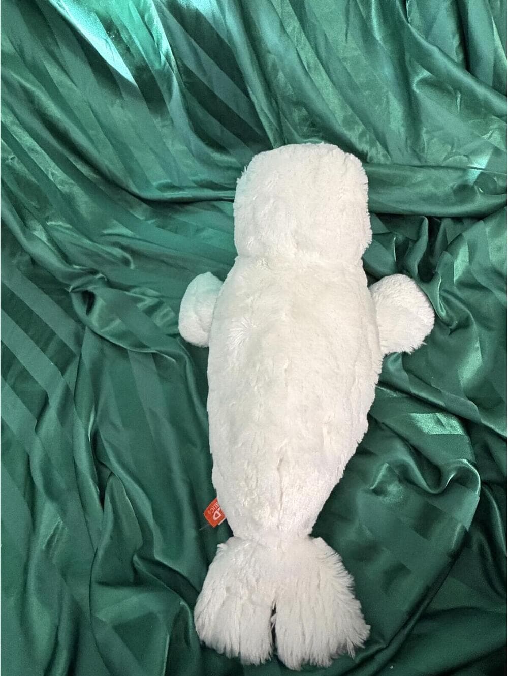 Wild Republic White Seal Plush Stuffed Animal - Thumbnail 3
