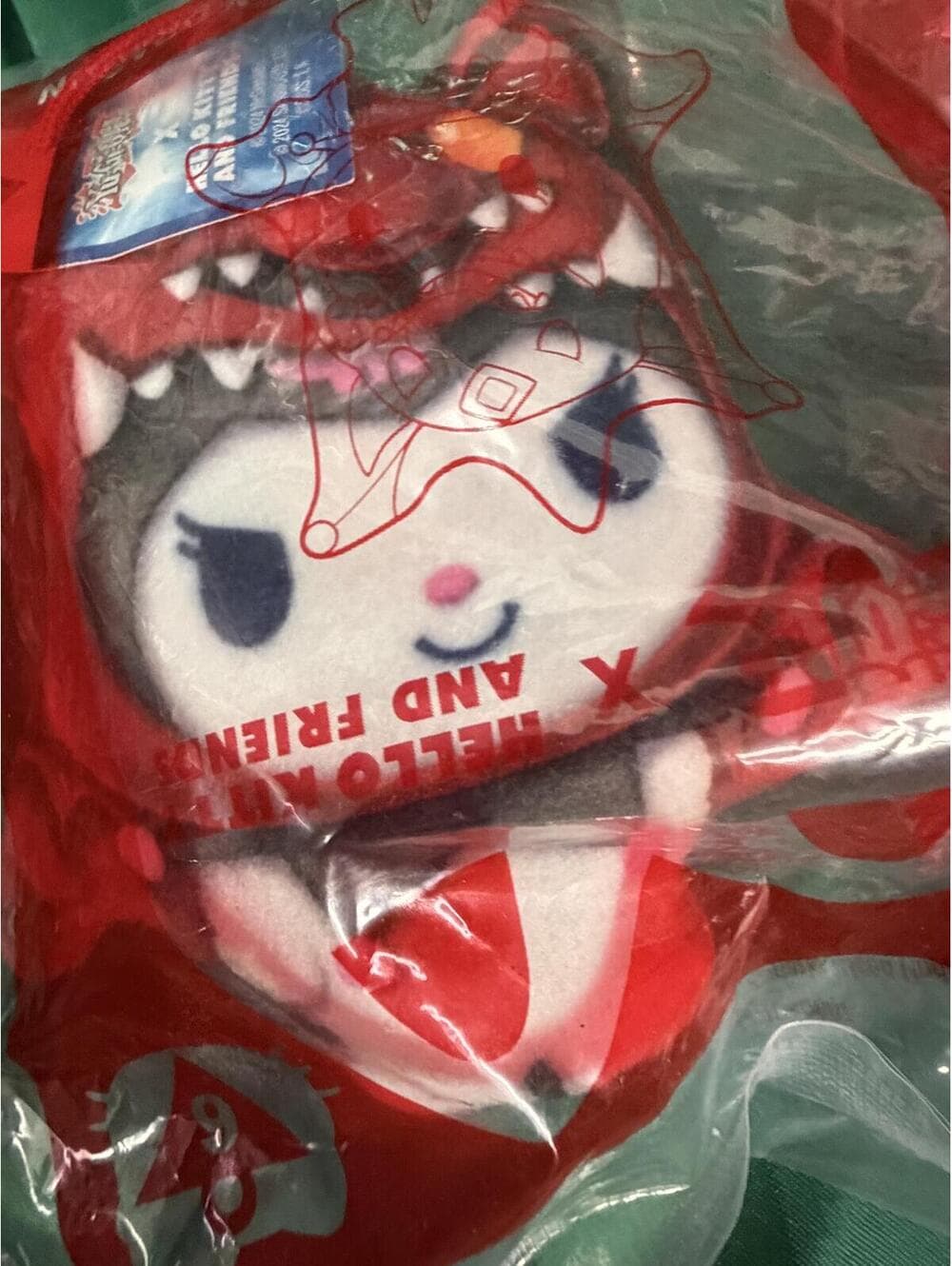Sanrio Hello Kitty Red Costume Plush Lot of 2 - Thumbnail 2