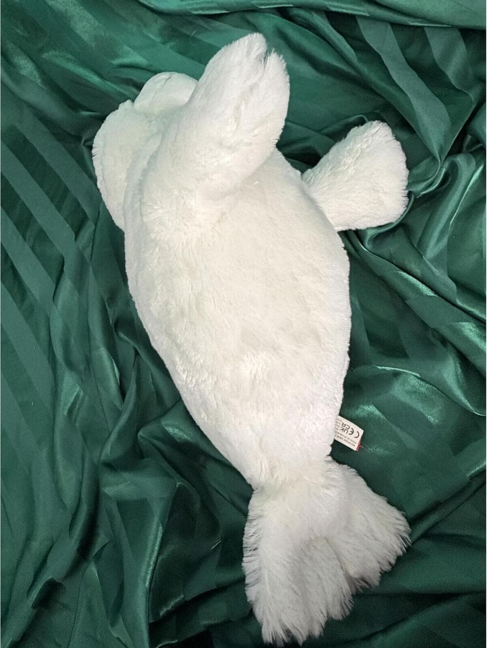 Wild Republic White Seal Plush Stuffed Animal - Thumbnail 2