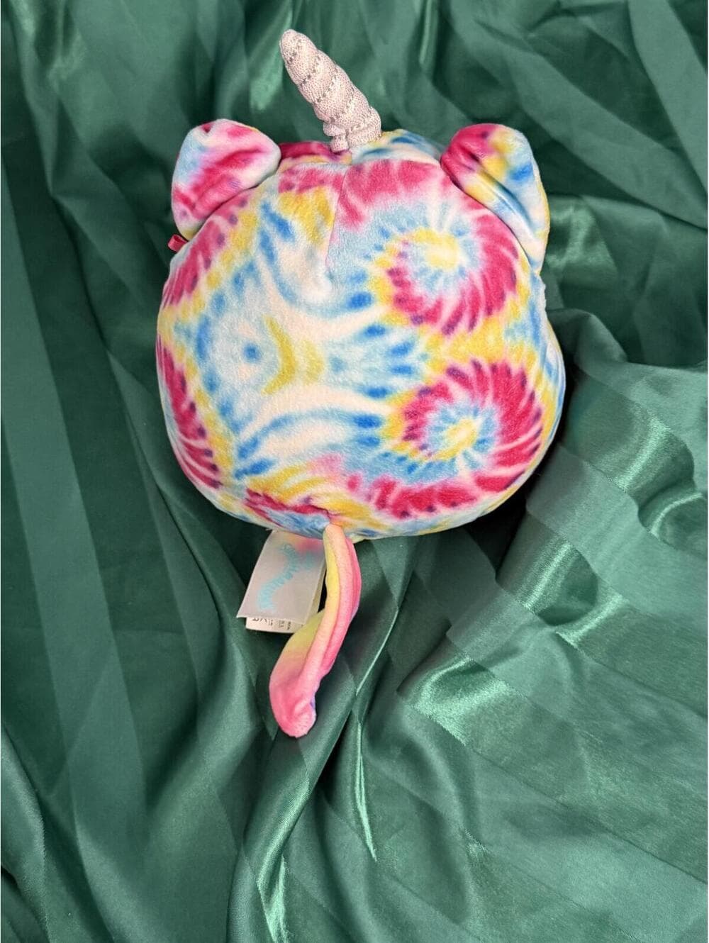 Kellytoy Squishmallows Tie-Dye Unicorn Cat Plush - Thumbnail 4