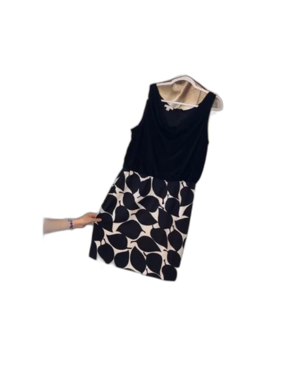 New York & Company Cowl Neck Sleeveless Sheath Dress - Thumbnail 5