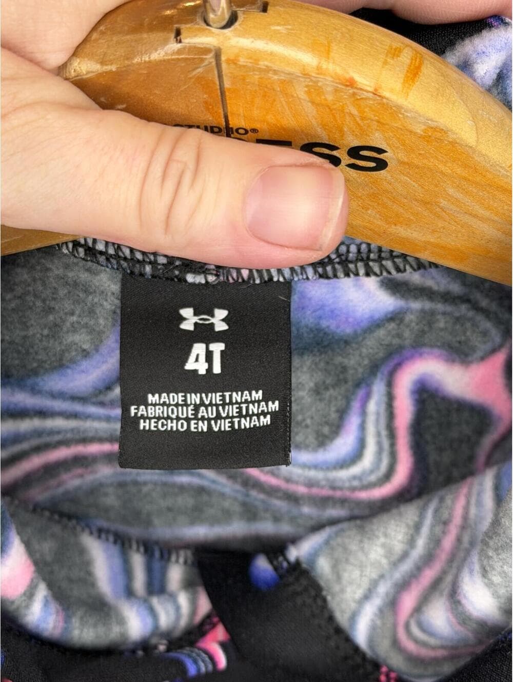 Under Armour Girls 4T ColdGear Hoodie - Thumbnail 3