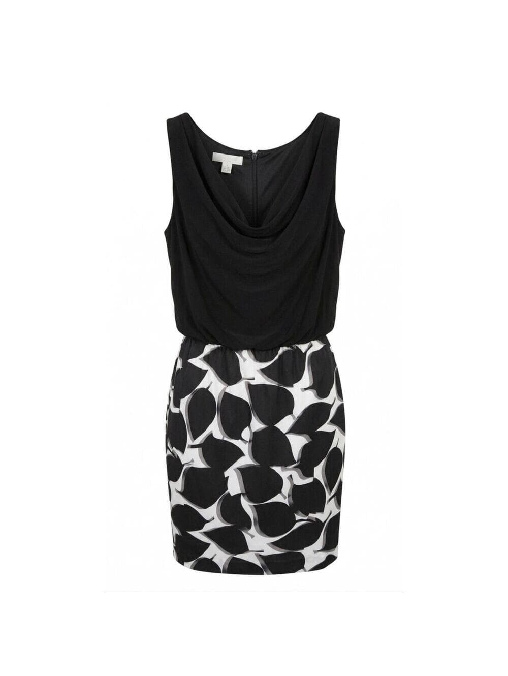 New York & Company Cowl Neck Sleeveless Sheath Dress - Thumbnail 2