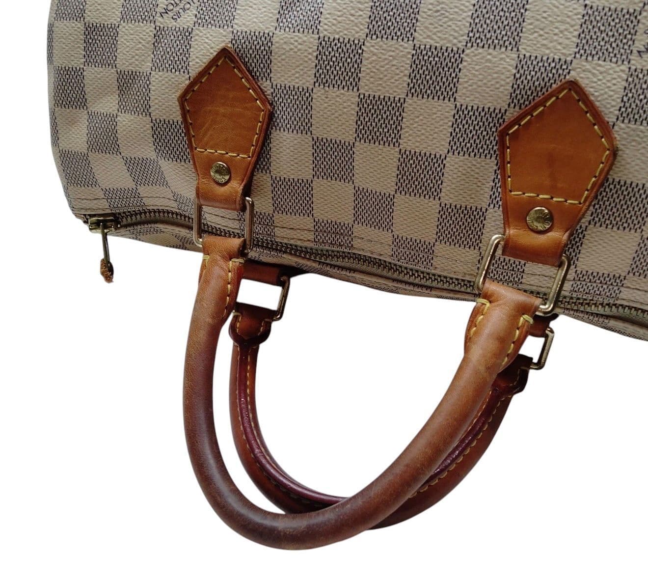 011. Louis Vuitton Damier Azur Speedy - Thumbnail 3
