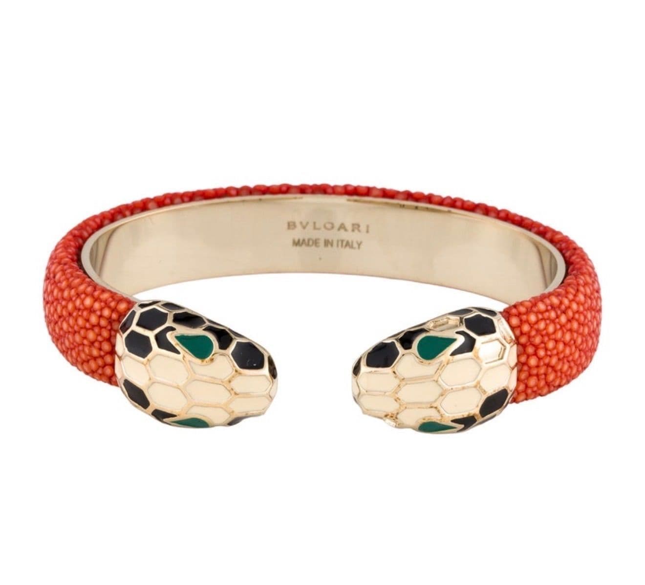 002. Bvlgari Galuhat & Rnamel Seroenti Forever bracelet