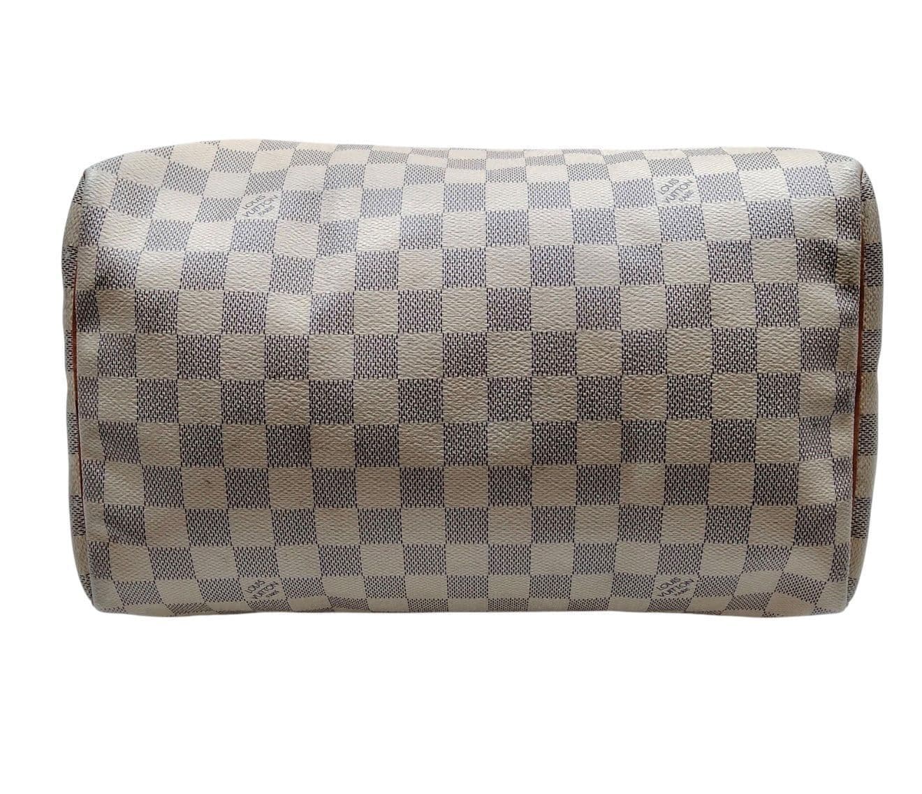 011. Louis Vuitton Damier Azur Speedy - Thumbnail 2
