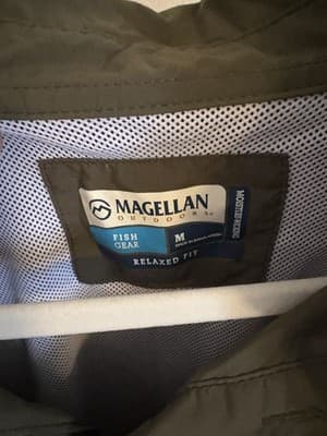 Magellan Fishing Gear Button Down Short Sleeves Relaxed Fit Men’s M - Thumbnail 3