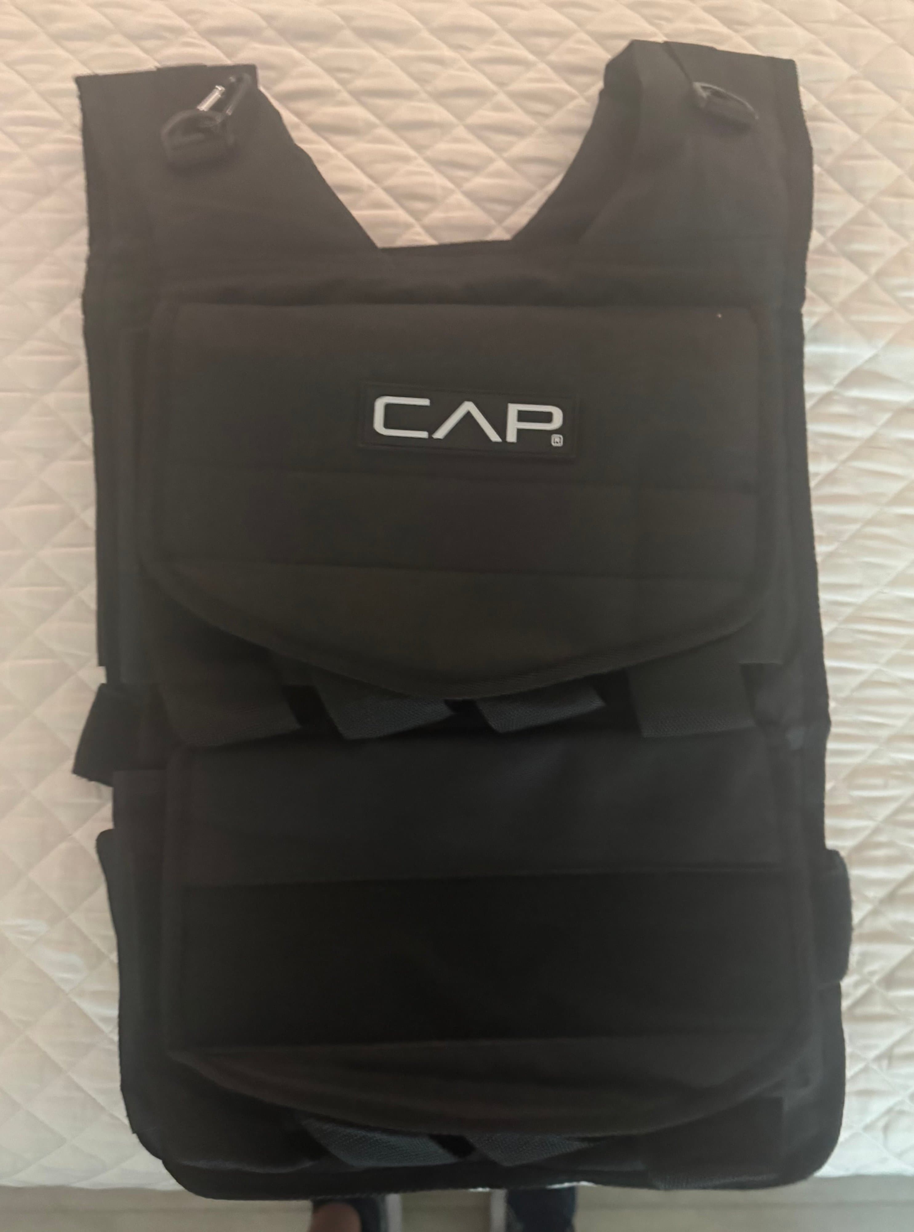 CAP Black Weighted Vest - Thumbnail 3