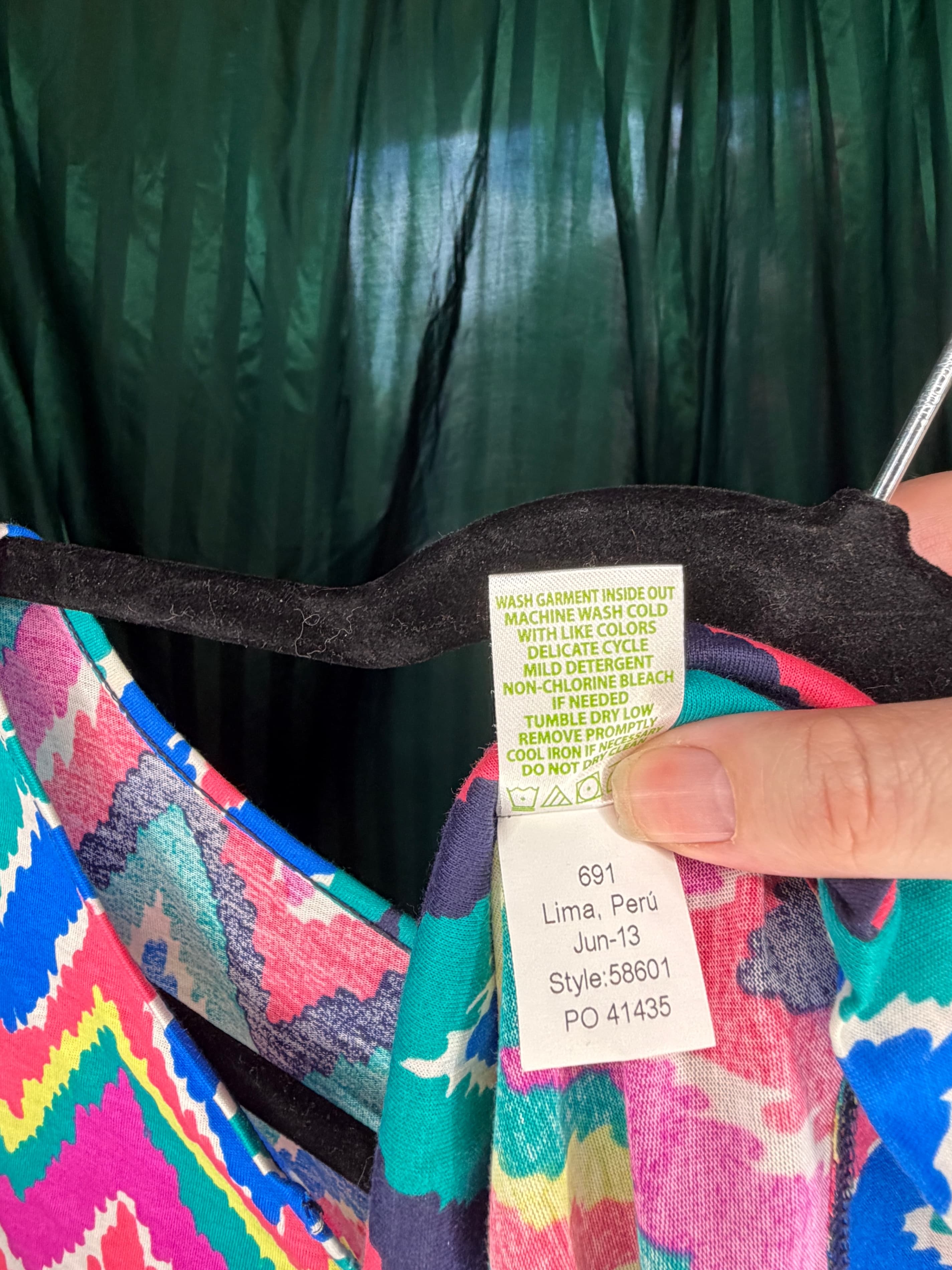 Lilly Pulitzer Gretchen Chevron Dress (2013) 3/4 Sleeve Mini Dress Size Small - Thumbnail 6