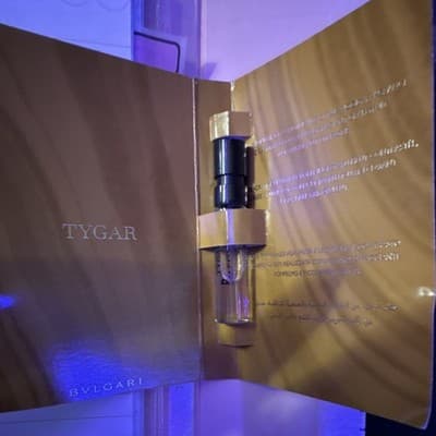Bvlgari Tygar Eau de Parfum Spray Sample 1.5ml 0.05 fl oz Grapefruit Scent - Thumbnail 2