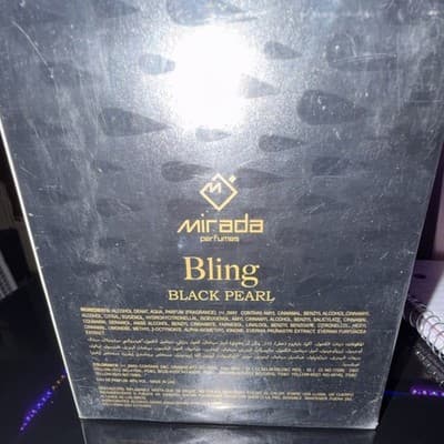 Mirada Bling Black Pearl Eau de Parfum Regular Size Spray 3.4 fl oz Fragrance - Thumbnail 2