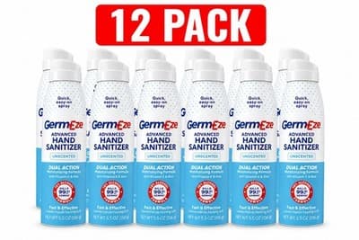 Germ-Eze 6.5 Oz Hand Sanitizing Spray - 12 Packs Wholesale Lot - Thumbnail 3