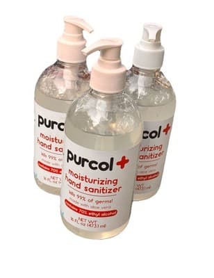 16 Oz. Pump Hand Sanitizer- Fast Drying, Moisturizing, Travel & Home Use - Thumbnail 3