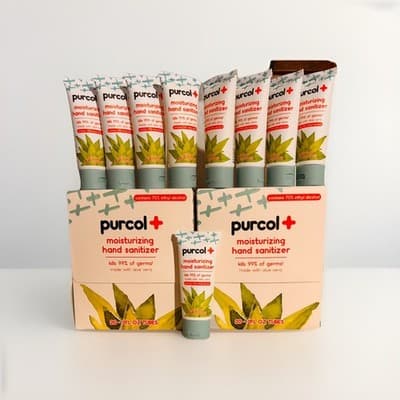 Bulk Hand Sanitizer 50 Pack 2 oz Workplace Office School Supply Travel Size - Thumbnail 2