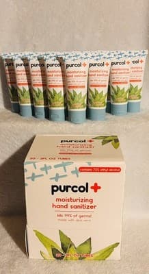 Bulk Hand Sanitizer 50 Pack 2 oz Workplace Office School Supply Travel Size - Thumbnail 5