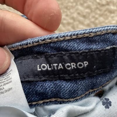 Jeans - Lucky Brand Lot of 3 Pairs Womens Size 8/29 Lolita: Skinny (2), Crop (1) - Thumbnail 13