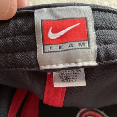St Louis Cardinals Hat Nike Black Red MLB OSFA Flex Preowned Excellent - Thumbnail 6