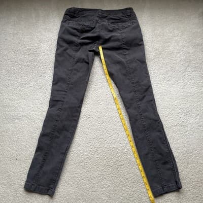 Free People Pants Womens Size 4/28 Black 96% Cotton 4% Spandex - Thumbnail 9
