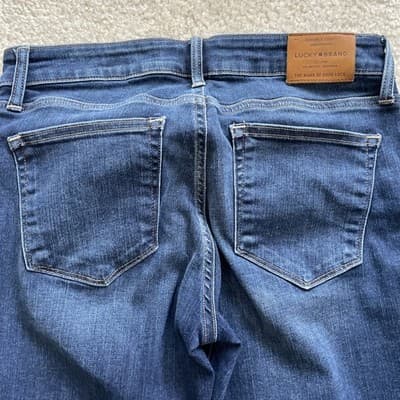 Jeans - Lucky Brand Lot of 3 Pairs Womens Size 8/29 Lolita: Skinny (2), Crop (1) - Thumbnail 15