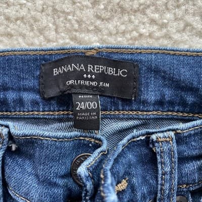Jeans - Banana Republic Lot of 3 Pairs - Womens Size 24/00 - Various Styles Blue - Thumbnail 2