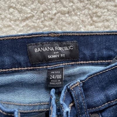 Jeans - Banana Republic Lot of 3 Pairs - Womens Size 24/00 - Various Styles Blue - Thumbnail 4