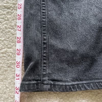 Women's Harley-Davidson Bootcut Black Denim Jeans - Size 14 Long - Thumbnail 5