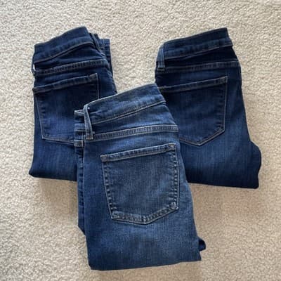 Jeans - Banana Republic Lot of 3 Pairs - Womens Size 24/00 - Various Styles Blue - Thumbnail 17