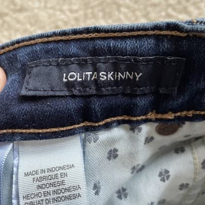 Jeans - Lucky Brand Lot of 3 Pairs Womens Size 8/29 Lolita: Skinny (2), Crop (1) - Thumbnail 11