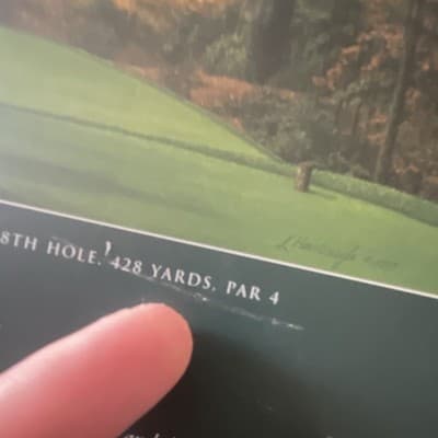 Hallowed Ground: Golf's Greatest Places Signed Inscribed Hardcover Hartough Book - Thumbnail 9