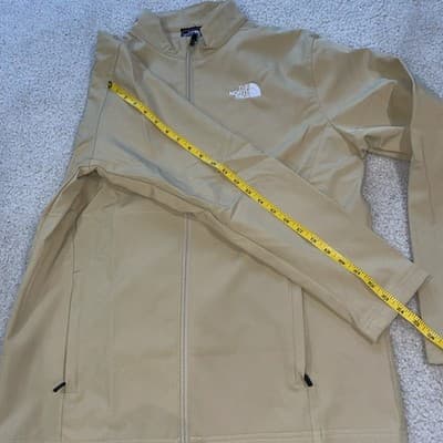 Softshell jacket, The North Face, Size Medium, beige/tan colorway - Thumbnail 12