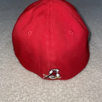 Springfield Cardinals Hat New Era 39Thirty Red 97% Wool 3% Spandex Medium-Large - Thumbnail 5