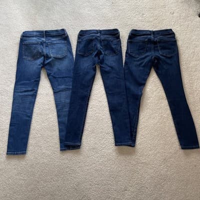 Jeans - Banana Republic Lot of 3 Pairs - Womens Size 24/00 - Various Styles Blue - Thumbnail 13