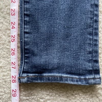 Madewell Curvy Perfect Vintage Jean Blue Womens Size 26 - Thumbnail 3