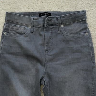 Banana Republic Pants Jeans Lot Size 6/28 Womens - Gray x1, Blue x1 - Thumbnail 3