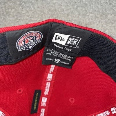 Springfield Cardinals Hat New Era 39Thirty Red 97% Wool 3% Spandex Medium-Large - Thumbnail 7