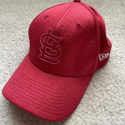 St Louis Cardinals Hat New Era Flex Small-Medium MLB Rare All Red